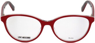 Love Moschino Cat-Eye Frame Glasses