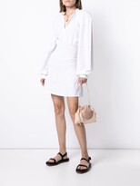 Thumbnail for your product : ANNA QUAN Vittoria fitted shirt dress