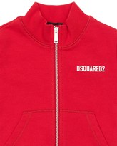 Thumbnail for your product : DSQUARED2 Icon Print Cotton Sweatshirt