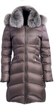 Thumbnail for your product : Dawn Levy Cloe Lace-Up Fox Fur Puffer Coat