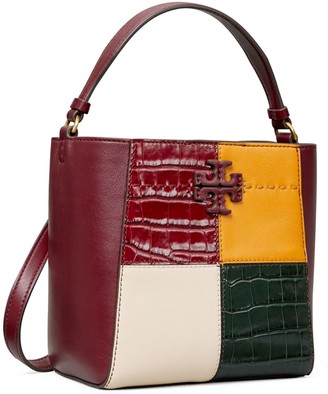 mcgraw embossed satchel