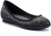 Thumbnail for your product : Candies Candie’s® Girls' Rhinestone Ballet Flats