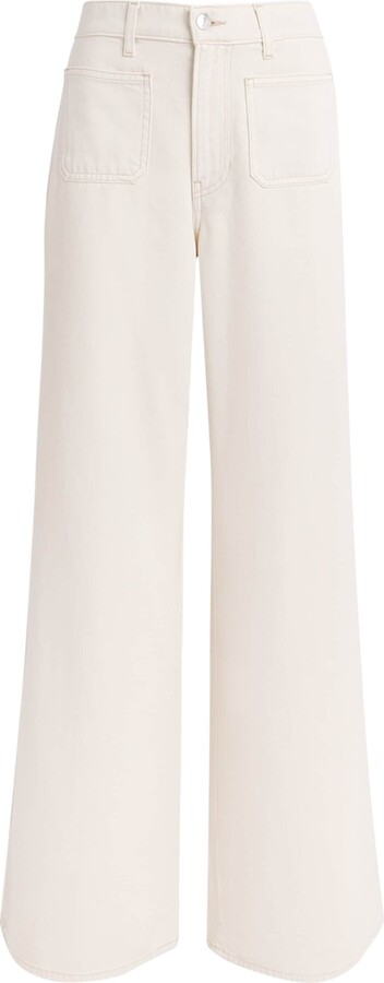Veronica Beard Kasey Wide-Leg Jeans