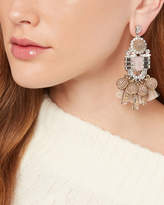 Thumbnail for your product : Elizabeth Cole Olette Crystal Pendant Earrings