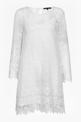 French Connection Posy Lace Bell Sleeved Dress