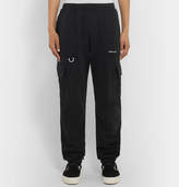 Thumbnail for your product : Off-White Off White Logo-Print Cotton-Jersey Cargo Sweatpants