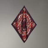 Thumbnail for your product : Burberry Graffiti Archive Scarf Print Silk Square Scarf