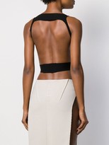 Thumbnail for your product : Rick Owens Wrap Crop Top