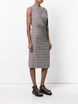 Thumbnail for your product : A.F.Vandevorst checked pleated detail dress