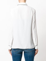 Thumbnail for your product : Moschino Boutique contrast lined blouse