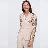 Thumbnail for your product : Beige Crossover Blazer Naomi