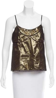 Marc by Marc Jacobs Sleeveless Mesh-Accented Top