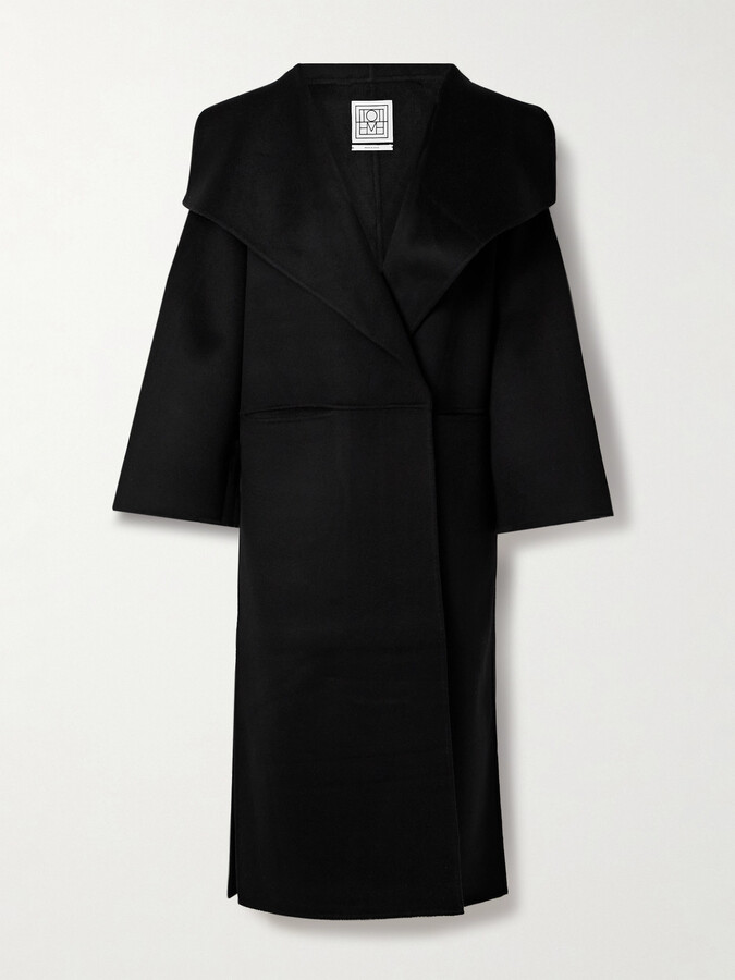Totême Signature wool and cashmere coat ShopStyle