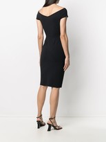 Thumbnail for your product : Le Petite Robe Di Chiara Boni Fitted Short-Sleeved Dress