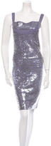 Thumbnail for your product : Herve Leger Sequined Bandage Dress