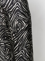 Thumbnail for your product : Alberto Biani Zebra-Print Wide-Leg Trousers