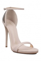 Thumbnail for your product : Giuseppe Zanotti Ankle Strap Heels w/Plate Nude