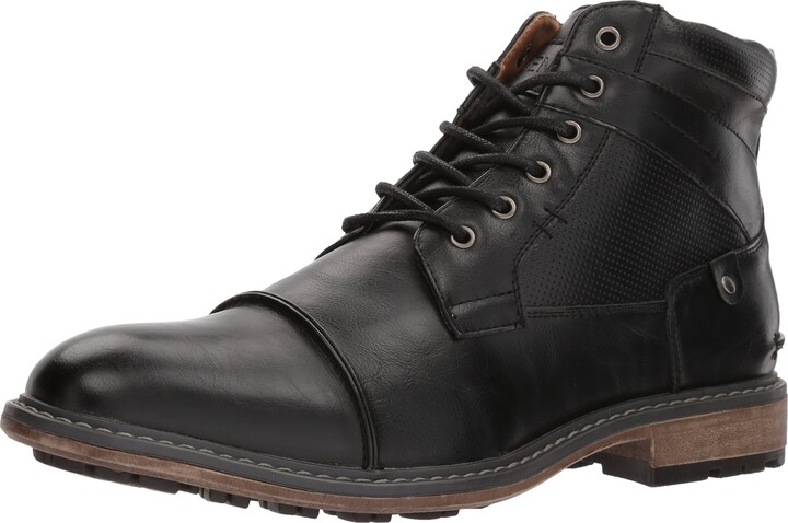 steve madden kleen cap toe leather boot