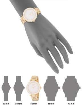 Versace Stainless Steel Quartz Bracelet Watch