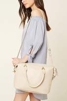 Thumbnail for your product : Forever 21 Faux Leather Tote Bag