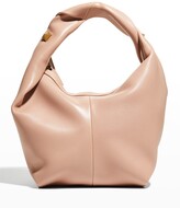 Thumbnail for your product : Valentino Garavani Roman Stud Lambskin Small Hobo Bag