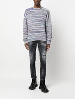 Thumbnail for your product : DSQUARED2 Distressed Regular Jeans