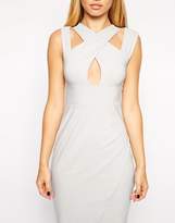 Thumbnail for your product : ASOS Wrap Front Pencil Dress