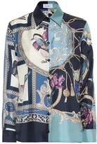 Thumbnail for your product : Ferragamo Printed silk blouse