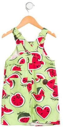 Moschino Girls' Watermelon Print Dress