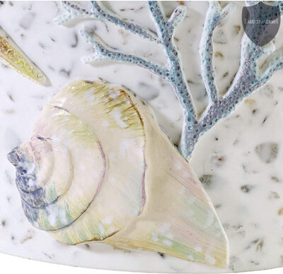 Avanti Linens Coastal Terrazzo Bath Toothbrush Holder