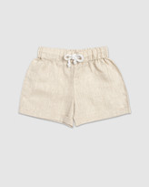 Thumbnail for your product : Amber Days - Neutrals Shorts - Wirirri Linen Lounge Shorts - Size One Size, 2 at The Iconic