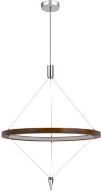 Brayden Studio Myren 1 - Light Unique / Statement Geometric LED Pendant