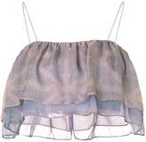 Thumbnail for your product : SUPERSWEET x moumi - Pearldrop Flounce Bustier