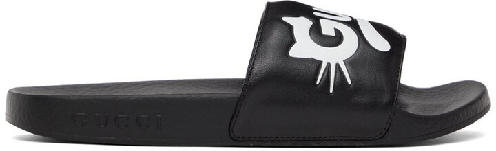 gucci pursuit pearl slides