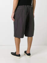 Thumbnail for your product : Stone Island Shadow Project metallic slouch shorts
