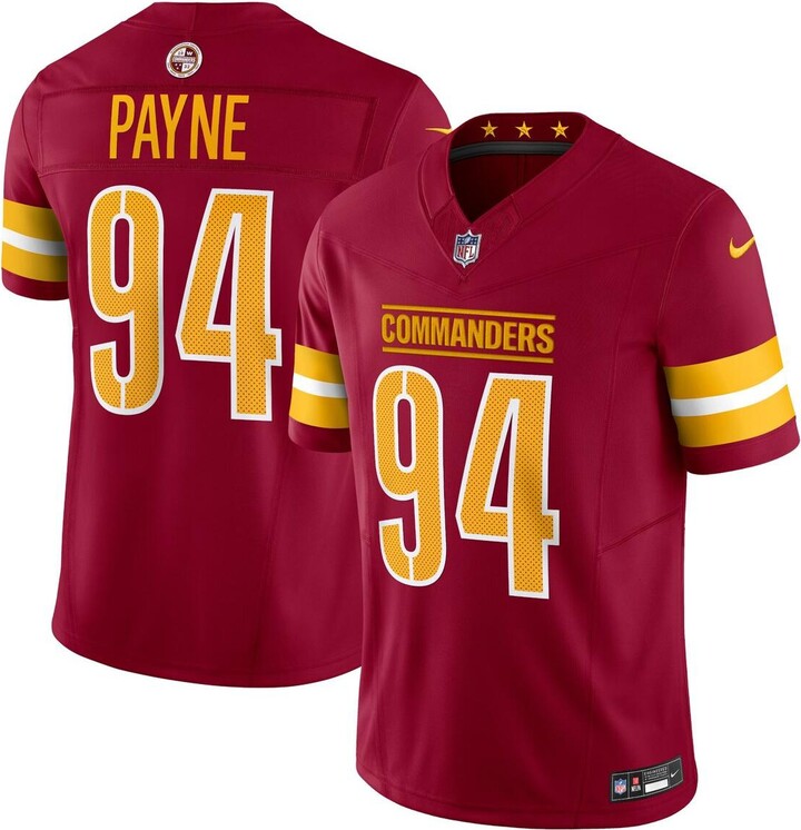 Nike Men's Daron Payne Burgundy Washington Commanders Vapor F.u.s.e. Limited Jersey
