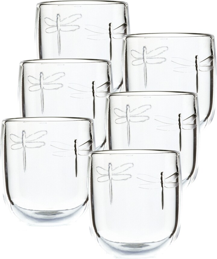 La Rochere Dragonfly 10-ounce Tumbler, Set of 6.