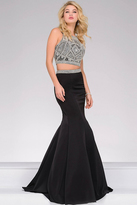 Thumbnail for your product : Jovani Mermaid Beaded Two-Piece Prom Dress 41441