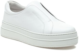 Laceless platform trainers clearance