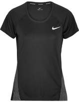 Thumbnail for your product : Nike Miler Flash Dri-fit Stretch T-shirt - Black