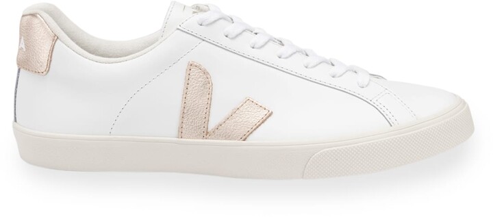 Veja Esplar Bicolor Leather Low-Top Sneakers - ShopStyle