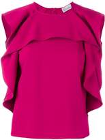 Thumbnail for your product : RED Valentino sleeveless ruffled top