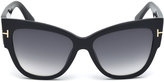 Thumbnail for your product : Tom Ford Anoushka Butterfly Sunglasses, Black