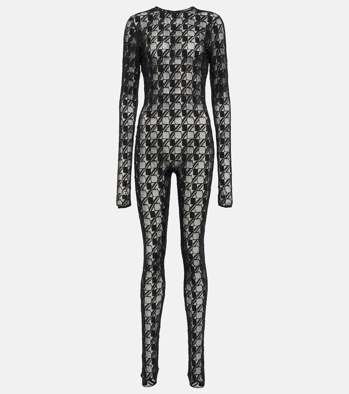 Dolce & Gabbana Lace jumpsuit ShopStyle