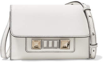 Proenza Schouler Ps11 Mini Leather Shoulder Bag - White