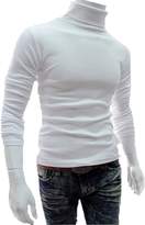 Thumbnail for your product : FCYOSO Mens Slim Fit Soft Cotton Blend Turtleneck Pullover Sweater