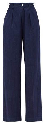 MADE IN TOMBOY Enea High-rise Wide-leg Jeans - Dark Denim