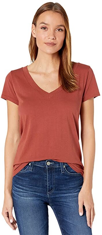 boyfriend v neck tee