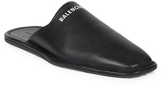 Balenciaga Cozy Leather Slippers