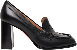 Santoni Leather high-heel pumps